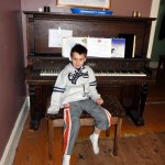 Ben on Piano Bench