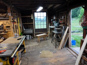 Barn Window Inside View