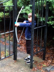 Ben with Bow
