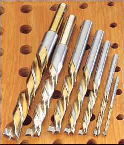 Carbide Drill Bits from Lee Valley & veritas