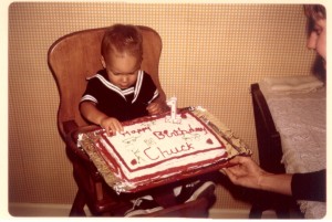 My first birthday (June 1974)