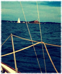 View of North Dumpling, Fishers Island New York