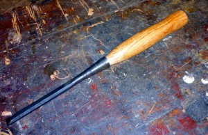 New chisel - sharpened with a new handle