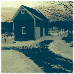 A cold morning in Preston, CT