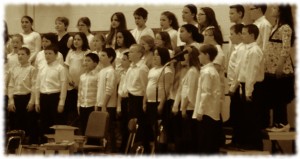 William singing in his 5th grade concert.