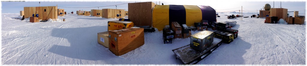 Panoramic Picture of the Ice Camp