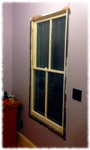 Window sashes hung. Now to install the trim when I'm feeling motivated enough to get the compressor in from the cold.