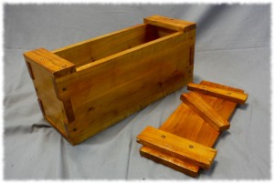 Benjamin's Japanese toolbox completed (minus handles). Made from maple and finished with shellac.