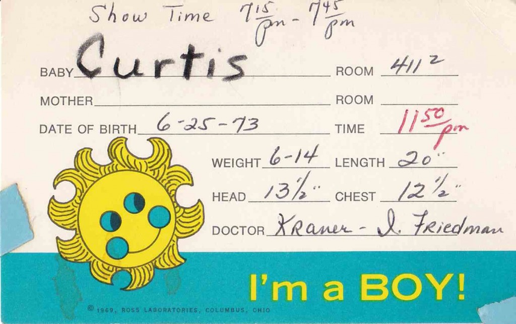 I'm a boy (June, 25 1973)