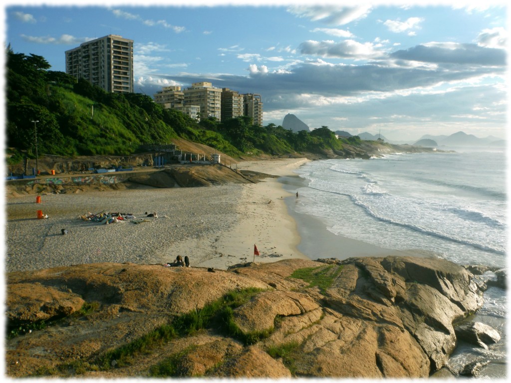 Morning walk near Copacabana Fort