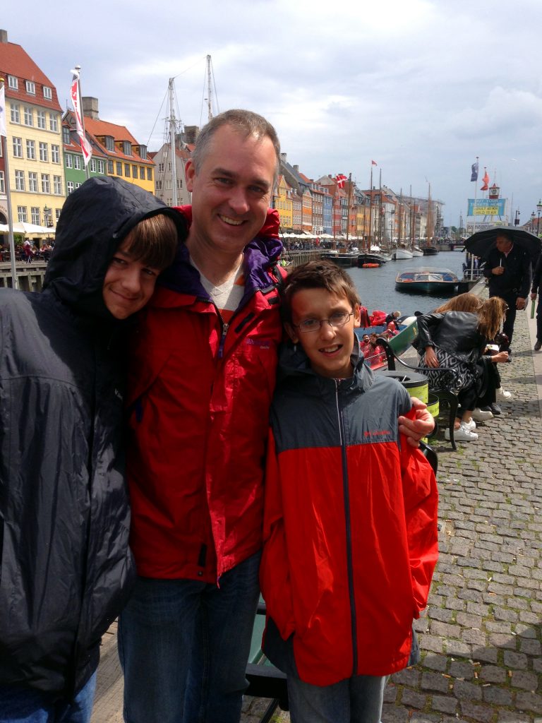 Visiting Nyhavn. A must see when visiting Copenhagen.