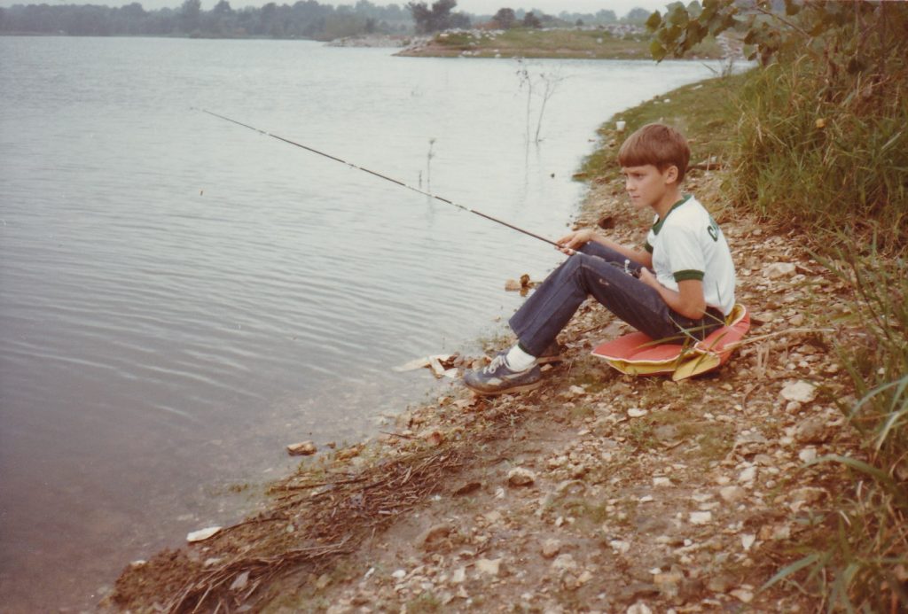 Chuck, Fishing 1982